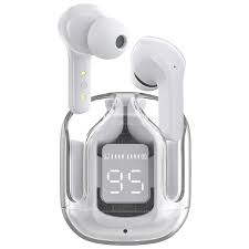 Air 31 Wireless Earbuds Crystal Transparent Bluetooth 5.3 - Air 31 Ear buds Wireless Headset With Type C Charging